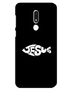 Чехол для Meizu M8 Lite с картинкой «Рыба Jesus» Чехол для Meizu M8 Lite с картинкой «Рыба Jesus»