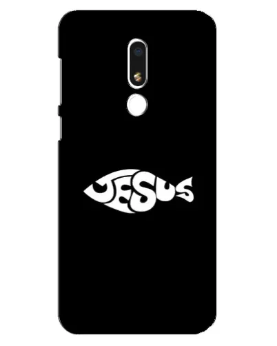 Чехол для Meizu M8 Lite с картинкой «Рыба Jesus» Чехол для Meizu M8 Lite с картинкой «Рыба Jesus»