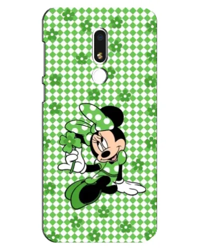 Чехол для Meizu M8 Lite с картинкой «Mickey в клетку»