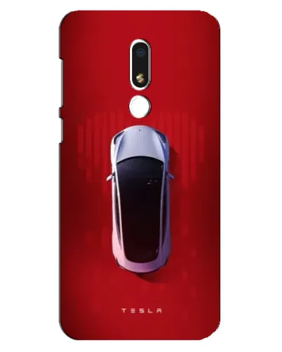 Чехол для Meizu M8 Lite с картинкой «Tesla Top View» Чехол для Meizu M8 Lite с картинкой «Tesla Top View»