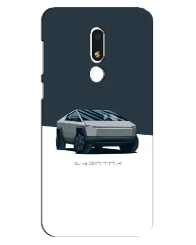 Чехол для Meizu M8 Lite с картинкой «Серебристый Cybertruck Tesla» Чехол для Meizu M8 Lite с картинкой «Серебристый Cybertruck Tesla»