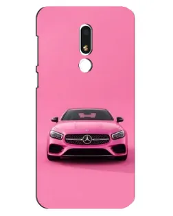 Чехол для Meizu M8 Lite с картинкой «Розовый Mercedes AMG» Чехол для Meizu M8 Lite с картинкой «Розовый Mercedes AMG»