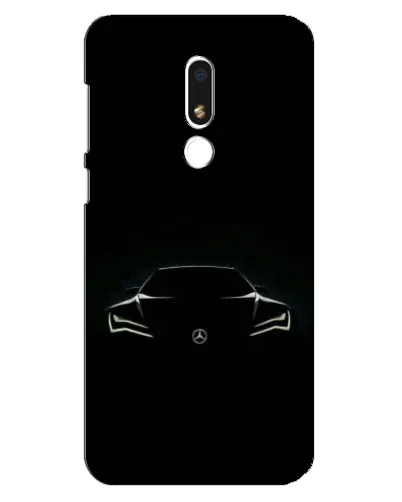 Чехол для Meizu M8 Lite с картинкой «Mercedes — силуэт авто» Чехол для Meizu M8 Lite с картинкой «Mercedes — силуэт авто»