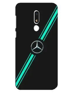 Чехол для Meizu M8 Lite с картинкой «Спортивные линии Mercedes» Чехол для Meizu M8 Lite с картинкой «Спортивные линии Mercedes»