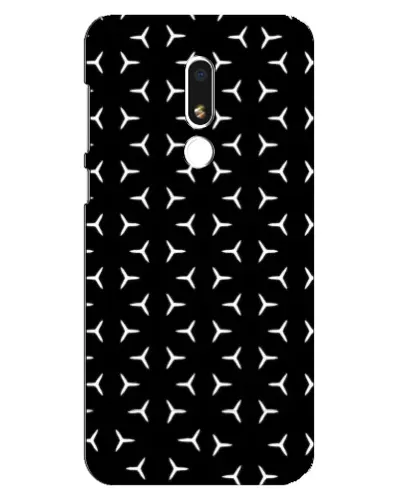 Чехол для Meizu M8 Lite с картинкой «Mercedes паттерн звезд» Чехол для Meizu M8 Lite с картинкой «Mercedes паттерн звезд»