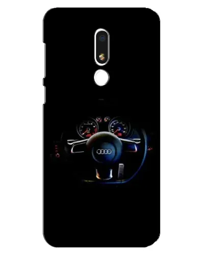 Чехол для Meizu M8 Lite с картинкой «Салон Audi — руль» Чехол для Meizu M8 Lite с картинкой «Салон Audi — руль»