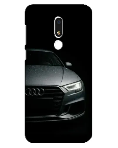 Чехол для Meizu M8 Lite с картинкой «Audi — детализация кузова» Чехол для Meizu M8 Lite с картинкой «Audi — детализация кузова»