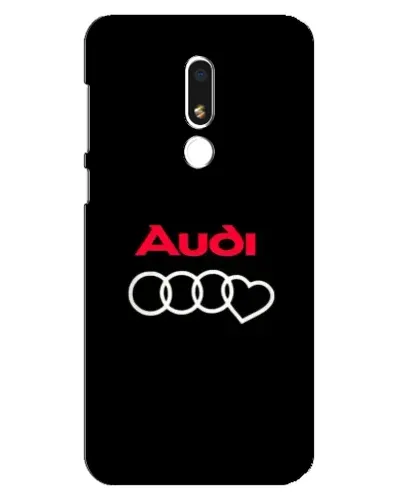 Чехол для Meizu M8 Lite с картинкой «Логотип Audi Heart» Чехол для Meizu M8 Lite с картинкой «Логотип Audi Heart»
