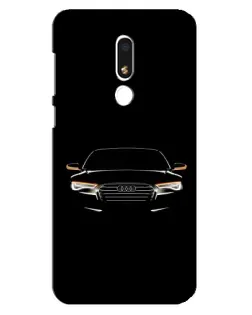 Чехол для Meizu M8 Lite с картинкой «Audi — ночной контур» Чехол для Meizu M8 Lite с картинкой «Audi — ночной контур»