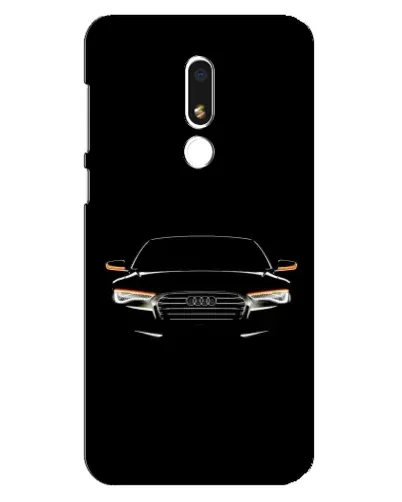 Чехол для Meizu M8 Lite с картинкой «Audi — ночной контур» Чехол для Meizu M8 Lite с картинкой «Audi — ночной контур»