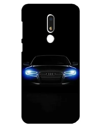 Чехол для Meizu M8 Lite с картинкой «Audi в неоне» Чехол для Meizu M8 Lite с картинкой «Audi в неоне»