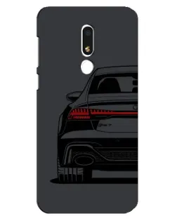 Чехол для Meizu M8 Lite с картинкой «Задняя часть Audi — арт» Чехол для Meizu M8 Lite с картинкой «Задняя часть Audi — арт»