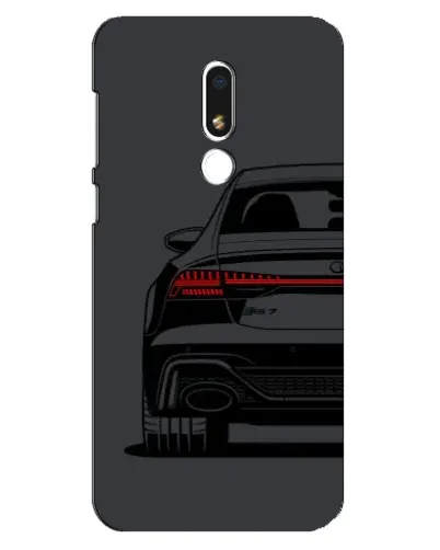 Чехол для Meizu M8 Lite с картинкой «Задняя часть Audi — арт» Чехол для Meizu M8 Lite с картинкой «Задняя часть Audi — арт»