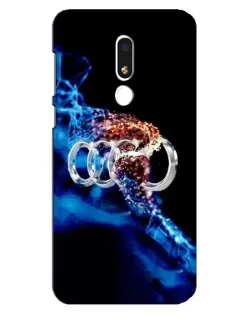 Чехол для Meizu M8 Lite с картинкой «Энергия лого Audi» Чехол для Meizu M8 Lite с картинкой «Энергия лого Audi»
