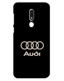 Чехол для Meizu M8 Lite с картинкой «Audi — золотой логотип» Чехол для Meizu M8 Lite с картинкой «Audi — золотой логотип»