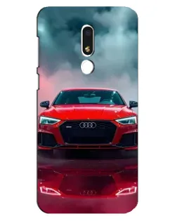 Чехол для Meizu M8 Lite с картинкой «Audi RS — красный стиль» Чехол для Meizu M8 Lite с картинкой «Audi RS — красный стиль»