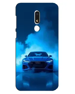Чехол для Meizu M8 Lite с картинкой «Audi — голубая энергия» Чехол для Meizu M8 Lite с картинкой «Audi — голубая энергия»