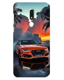 Чехол для Meizu M8 Lite с картинкой «Audi — закат» Чехол для Meizu M8 Lite с картинкой «Audi — закат»