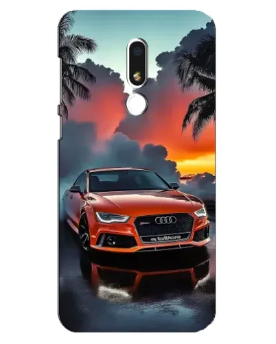 Чехол для Meizu M8 Lite с картинкой «Audi — закат» Чехол для Meizu M8 Lite с картинкой «Audi — закат»