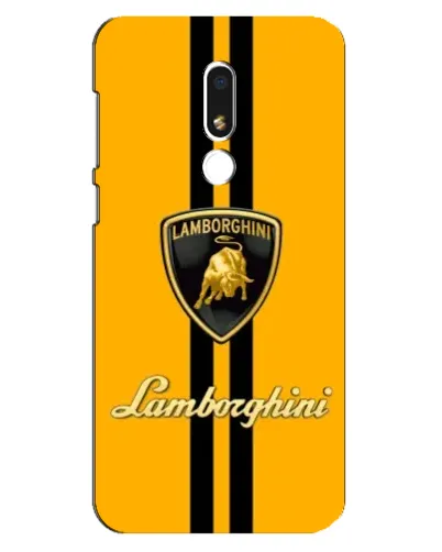 Чехол для Meizu M8 Lite с картинкой «Lamborghini Stripe желтый» Чехол для Meizu M8 Lite с картинкой «Lamborghini Stripe желтый»