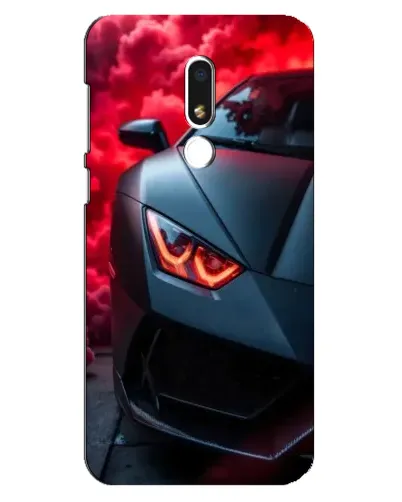 Чехол для Meizu M8 Lite с картинкой «Lamborghini красное сияние» Чехол для Meizu M8 Lite с картинкой «Lamborghini красное сияние»