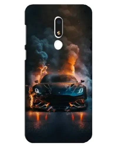 Чехол для Meizu M8 Lite с картинкой «Lamborghini дымная эстетика» Чехол для Meizu M8 Lite с картинкой «Lamborghini дымная эстетика»