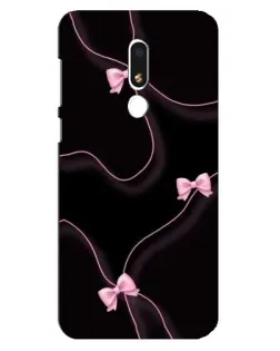Чехол для Meizu M8 Lite с картинкой «Розовые ленты»