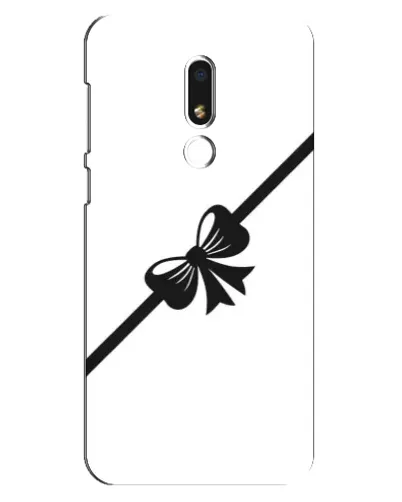 Чехол для Meizu M8 Lite с картинкой «Диагональный бант» Чехол для Meizu M8 Lite с картинкой «Диагональный бант»