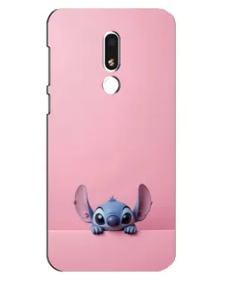 Чохол для Meizu M8 Lite з картинкою «Stitch визирає»