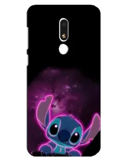 Чохол для Meizu M8 Lite з картинкою «Неоновий Stitch»
