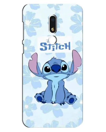 Чехол для Meizu M8 Lite с картинкой «Stitch среди цветов» Чехол для Meizu M8 Lite с картинкой «Stitch среди цветов»