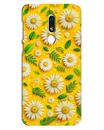 Чехол для Meizu M8 Lite с картинкой «Ромашковое солнце»