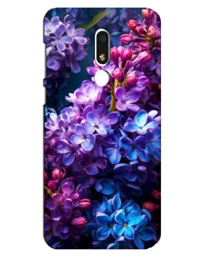 Чехол для Meizu M8 Lite с картинкой «Сиреневый цвет»