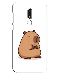 Чохол для Meizu M8 Lite з картинкою «Товстенька капібара»