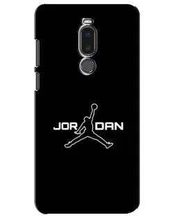 Чехол для Meizu Note 8 с картинкой «Nike Pink Swirl»