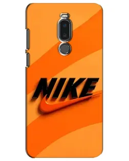 Чохол для Meizu Note 8 з картинкою «Помаранчевий драйв Nike»