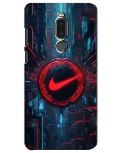 Чохол для Meizu Note 8 з картинкою «Техногенний стиль Nike»