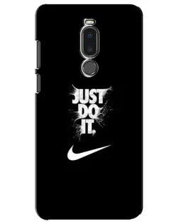 Чохол для Meizu Note 8 з картинкою «Текстовий принт Nike»