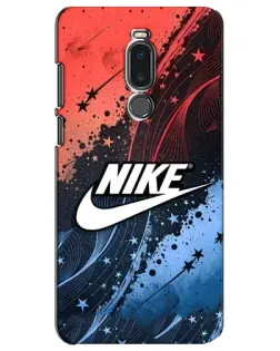 Чохол для Meizu Note 8 з картинкою «Градієнтний принт Найк»