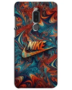 Чохол для Meizu Note 8 з картинкою «Nike в абстракції»