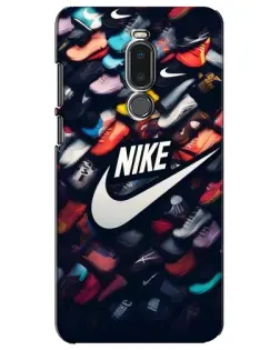 Чохол для Meizu Note 8 з картинкою «Колекція кросівок Nike»