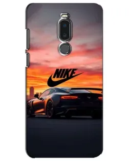 Чохол для Meizu Note 8 з картинкою «Nike та суперкар»