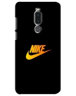 Чохол для Meizu Note 8 з картинкою «Золотий логотип Nike»