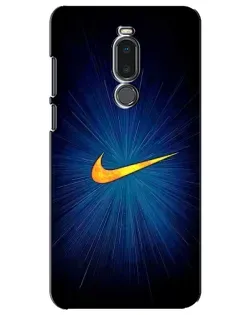 Чохол для Meizu Note 8 з картинкою «Синій пульс Nike»