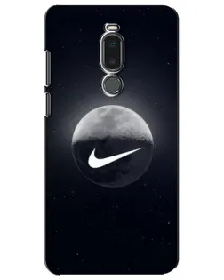 Чохол для Meizu Note 8 з картинкою «Nike у стилі графіті»