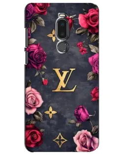 Чохол для Meizu Note 8 з картинкою «Квітковий Louis Vuitton»