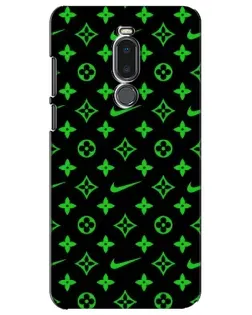 Чохол для Meizu Note 8 з картинкою «Неоновий принт LV»