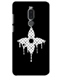 Чохол для Meizu Note 8 з картинкою «Квіткова монограма»