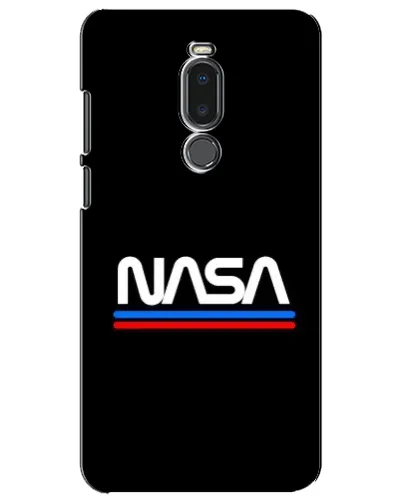 Чохол для Meizu Note 8 з картинкою «NASA — класика Red Blue» Чохол для Meizu Note 8 з картинкою «NASA — класика Red Blue»