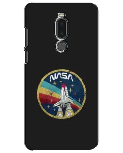 Чохол для Meizu Note 8 з картинкою «NASA — емблема місії»